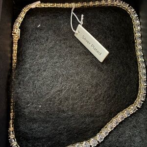 Elegant Silver Plated Necklace
